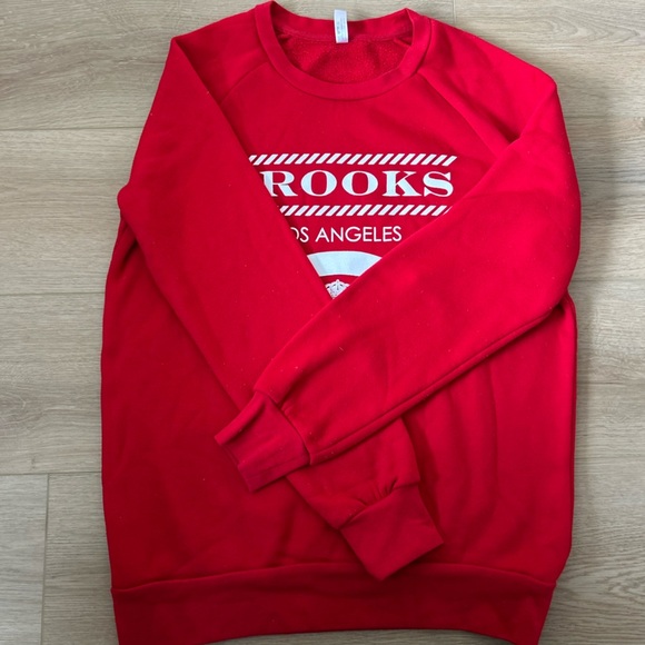 Crooks & Castles Women’s Size Small Red crew neck sweatshirt - Picture 2 of 3